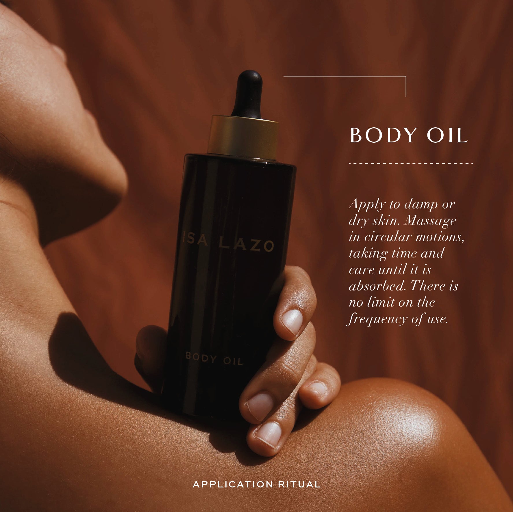 Perfumed body store oil